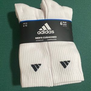Adidas Mens Crew Socks NWT